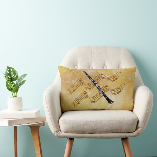 Coussin Rectangle Clarinet (Chaise)