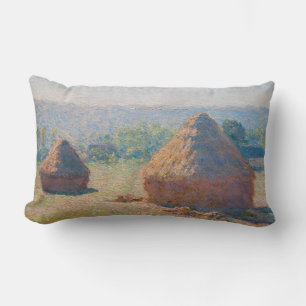 Coussin Rectangle Claude Monet - Meules, fin de l'été