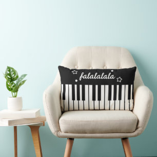 Coussin Rectangle Clavier Piano Cute Falalalala Music