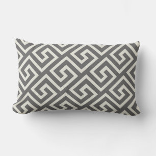 Coussin Rectangle Clé grecque classique Carré Motif Swirl