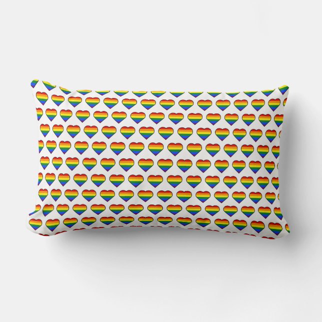 COUSSIN RECTANGLE CŒUR FIERTE (Recto)