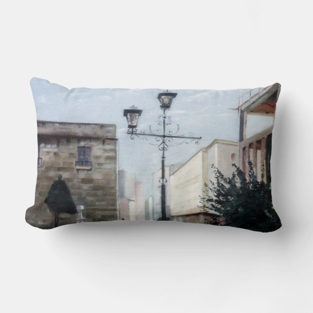 Coussin Rectangle Coin de Ferrol (A La Corogne) (Recto)