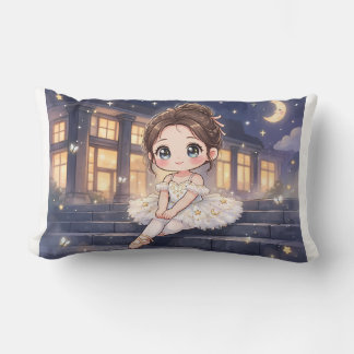 Coussin Rectangle Cojín Tierno Ballet Kawaii