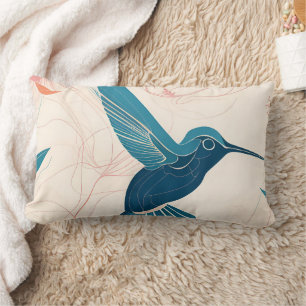 Coussin Rectangle Colibri