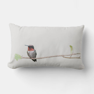 Coussin Rectangle Colibri à la branche
