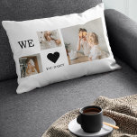 Coussin Rectangle Collage tendance Photo & We Love You Daddy Cadeau<br><div class="desc">Montrez à votre père combien vous vous souciez de ce cadeau chaleureux "We Love You Daddy". Le cadeau peut prendre plusieurs formes, comme une tasse personnalisée, un cadre photo ou même un t-shirt. Le message "We Love You Daddy" est un moyen simple mais puissant d'express de votre amour et de...</div>
