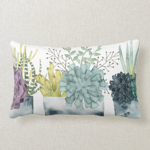 Coussin Rectangle Collection plante Happy