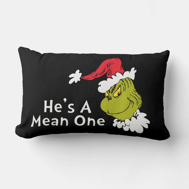 Coussin Rectangle Comment Grinch Stol Christmas | Il est un moyen (Recto)