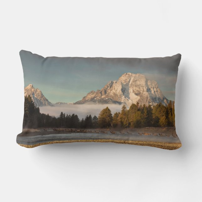 Coussin Rectangle Commute du matin (Recto)