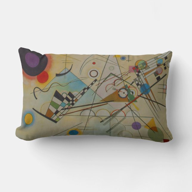 Coussin Rectangle Composition Kandinsky VIII (Recto)