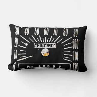 Coussin Rectangle Compteur de vitesse de voiture classique 1968