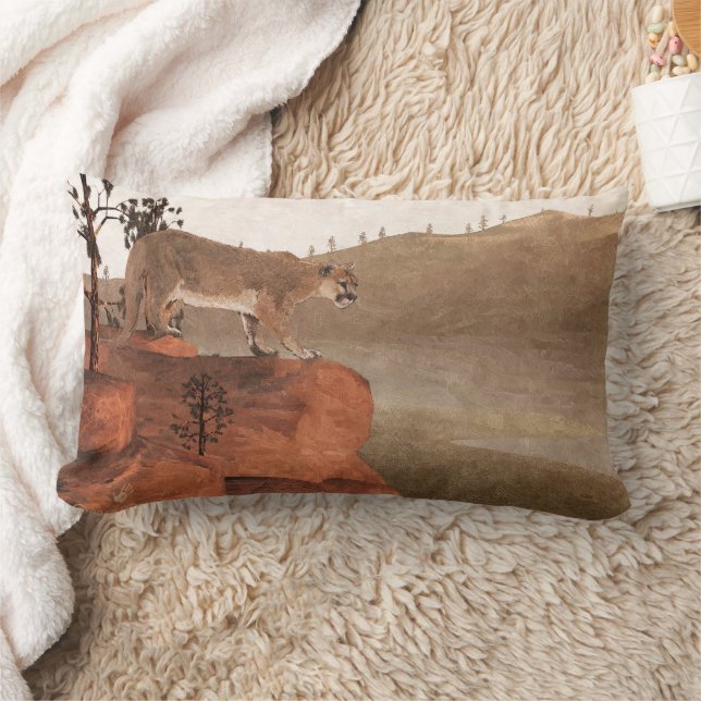 Coussin Rectangle Concentration - Cougar (Couverture)