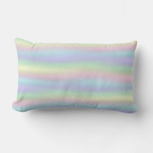 Coussin Rectangle Conception Abstraite des couleurs pastel liquides