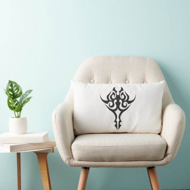 Coussin Rectangle Conception d'art en ligne inspirée du tatouage cla (Chaise)
