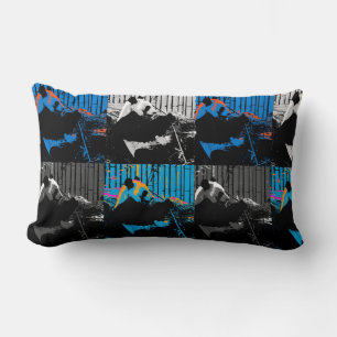 Coussin Rectangle Conception d'art moderne multi-panneaux d'ours Pan