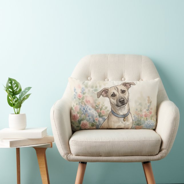 Coussin Rectangle Conception de LinaPawStudio pour amoureux des anim (Chaise)