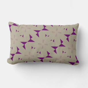 Coussin Rectangle Conception de moulin à vent violet