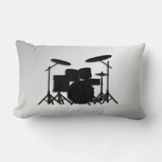 Coussin Rectangle Conception de musique à tambour