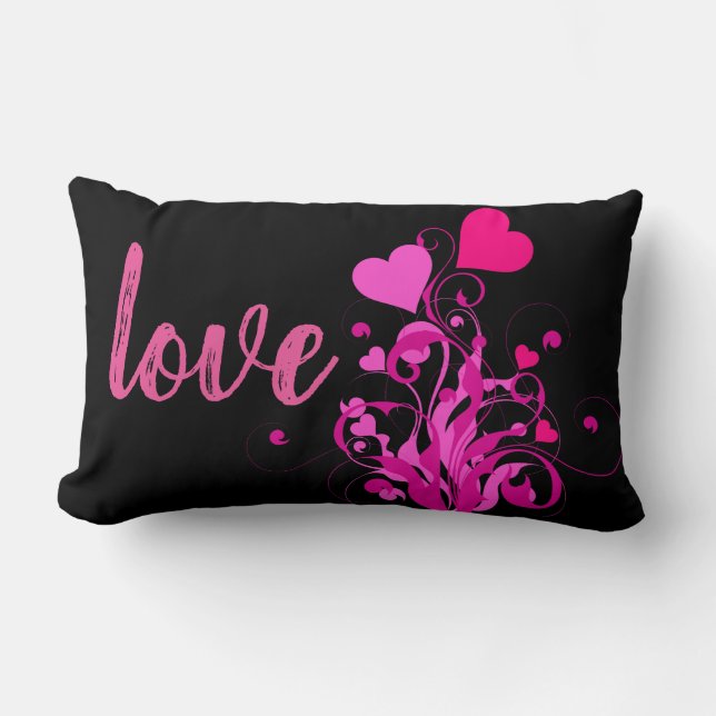 COUSSIN RECTANGLE CONCEPTION DU COEUR (Recto)