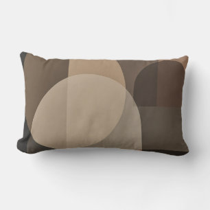 Coussin Rectangle Conception minimaliste chaude d'assemblée neutre