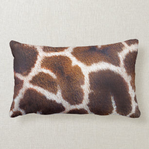Coussin Rectangle Conception photo de la girafe de la faune africain