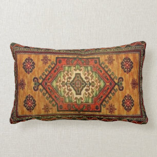 Coussin Rectangle Conception vintage du 19ème siècle 213 de tapis