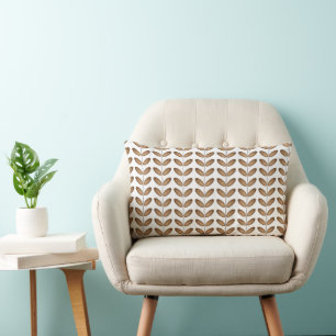Coussin Rectangle Conceptions de feuilles vectorielles