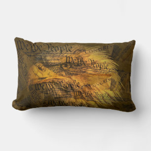 Coussin Rectangle Constitution American Bald Eagle