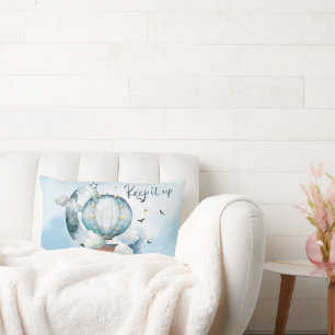 Coussin Rectangle Continuez comme ça Bateau dans l'océan Personnalis