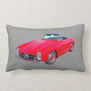 Coussin Rectangle Convertible 1960 du benz 300 SL de Mercedes
