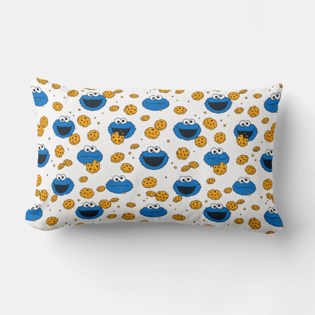 Coussin Rectangle Cookie Monster | C est pour motif Cookie (Recto)