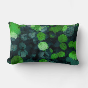 Coussin Rectangle Cool, art unique floral / fleuriste motif