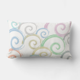 Coussin Rectangle Cool, tendance, moderne onduleur brosses