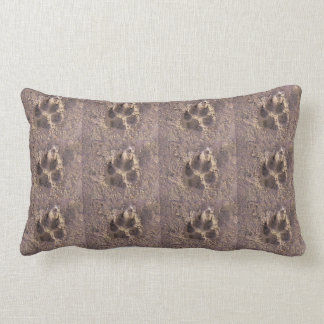 Coussin Rectangle Copies boueuses de chien