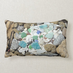 Coussin Rectangle Coquillages lombaires de plage de concepteur de