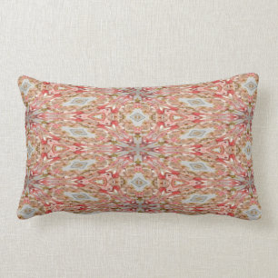 Coussin Rectangle Coral Kaleidoscope