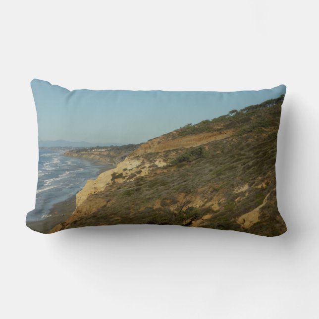 Coussin Rectangle Côte Californie Paysage de voyage Pittoresque (Recto)