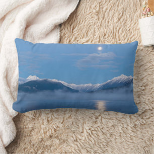 Coussin Rectangle Coucher de lune Seabeck, Washington
