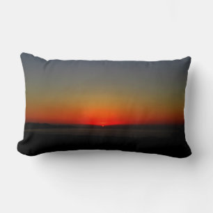 Coussin Rectangle Coucher de soleil dans l'eau