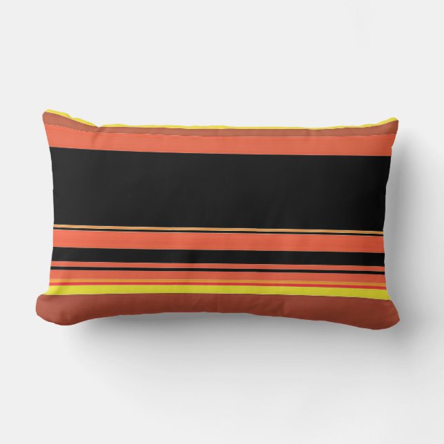 COUSSIN RECTANGLE COUCHER DE SOLEIL DANS LES STRICLES (Recto)