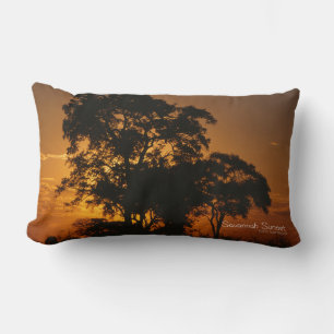 Coussin Rectangle Coucher de soleil de Savannah