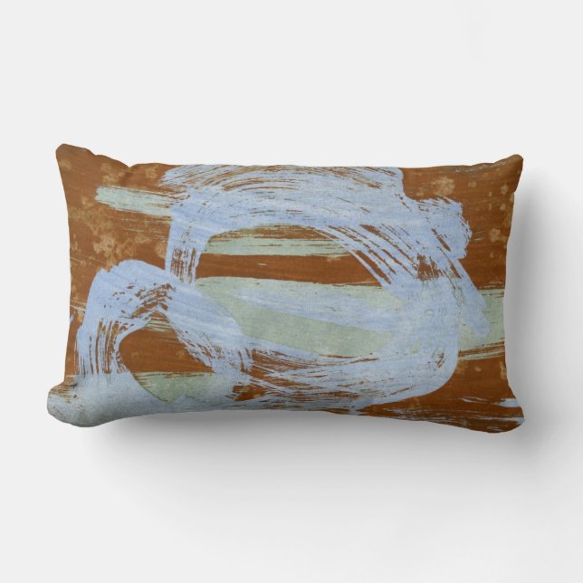 Coussin Rectangle Coucher de soleil du port (Recto)