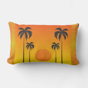 Coussin Rectangle Coucher du soleil