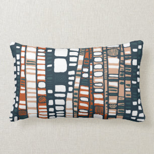 Coussin Rectangle Couches de terre cuite
