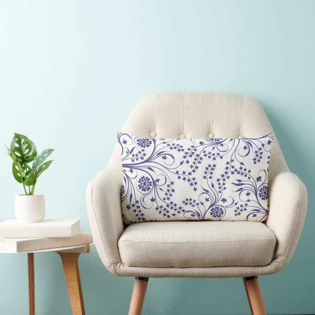 Coussin Rectangle Couleur Abstraite (Chaise)