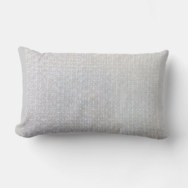Coussin Rectangle Couleur d'impression de diamant (sans diamant) (Recto)