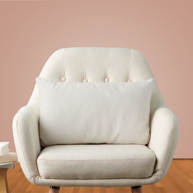 Coussin Rectangle Couleur solide enneigée (Créateur téléchargé)