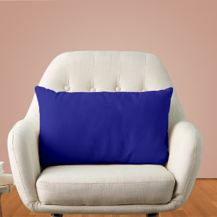 Coussin Rectangle Couleur uni bleu marine