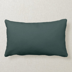 Coussin Rectangle Couleur uni noir riche