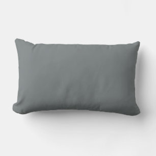 Coussin Rectangle Couleur unie : Gris Charbon